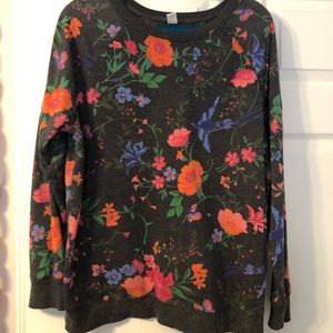 Floral Sweatshirt